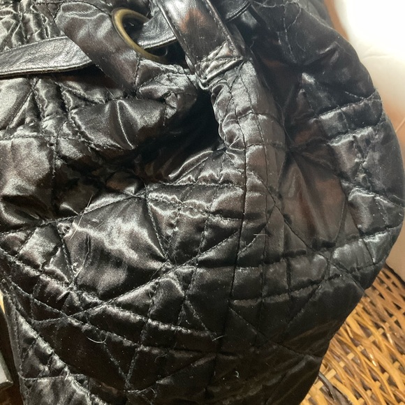 “BIG BUDDHA” Black Soft Sided Quilted Bag. - Picture 7 of 15